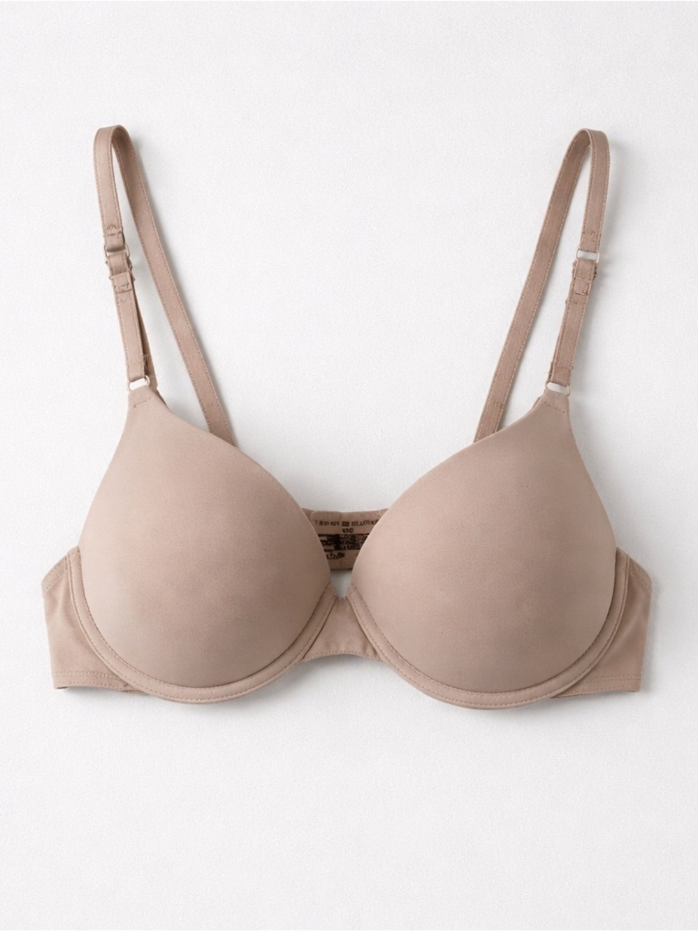 Tommy Hilfiger Lightly Padded Seamless Bra | Taupe Beige | 34C